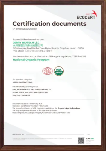 USDA Organic USDA Organic